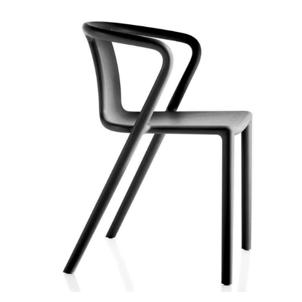 stackable style, Gårdhave stol Air armchair sort