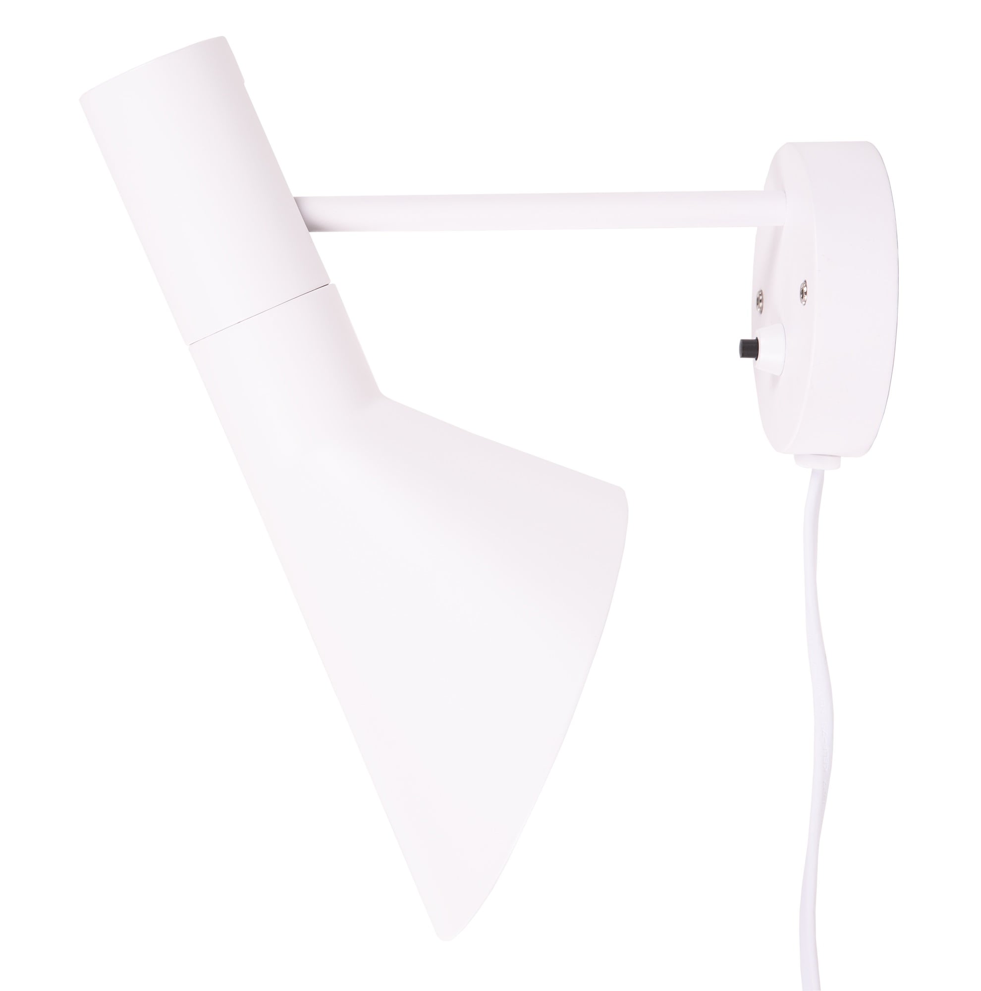 Arne Jacobsen style, Væglampe DD D AJ Lampe hvid