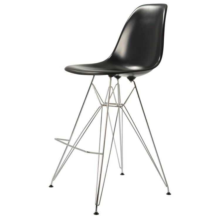 Charles Eames style, Barstol DSR blank ABS sort