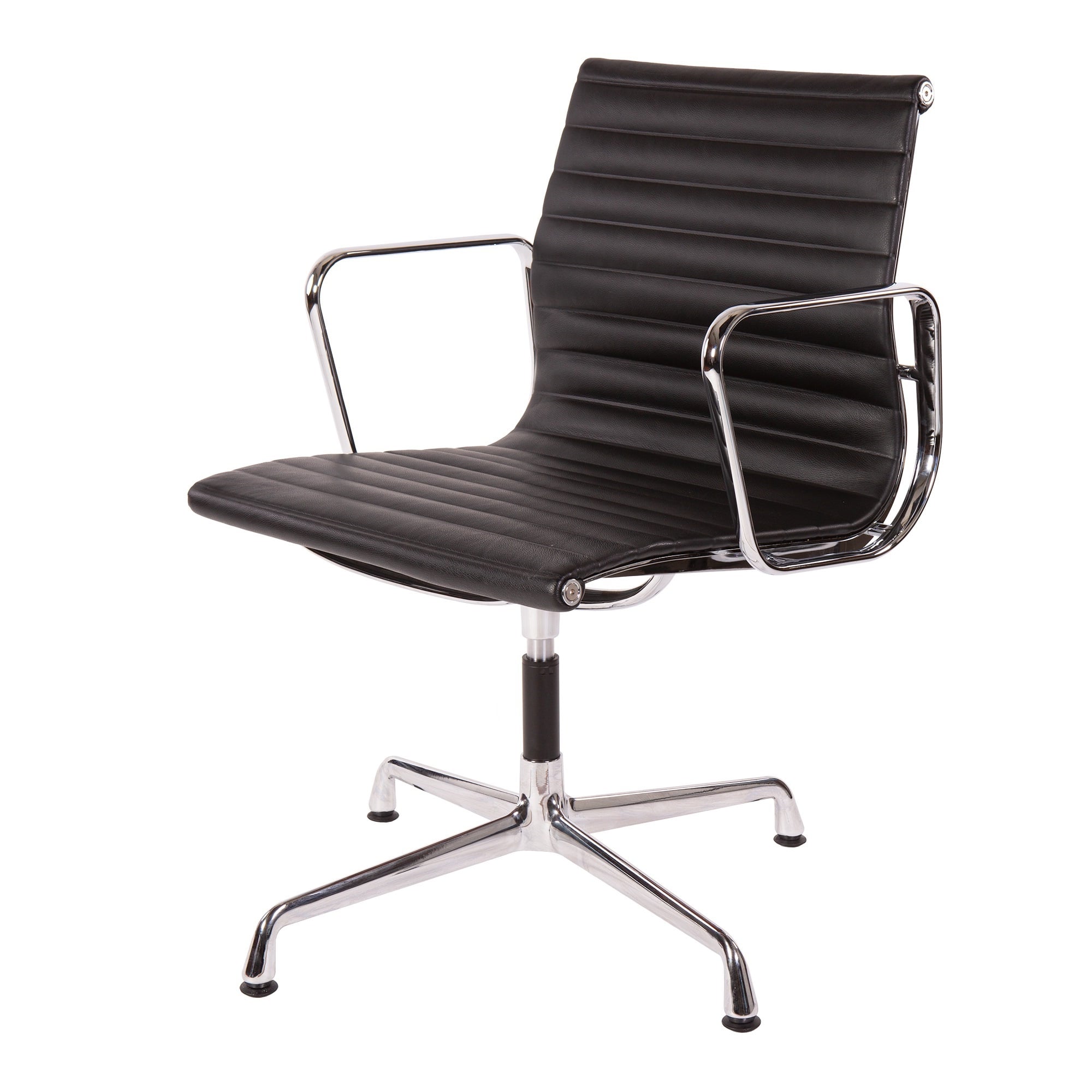 Charles Eames style, Konferencestol EA108 læder sort