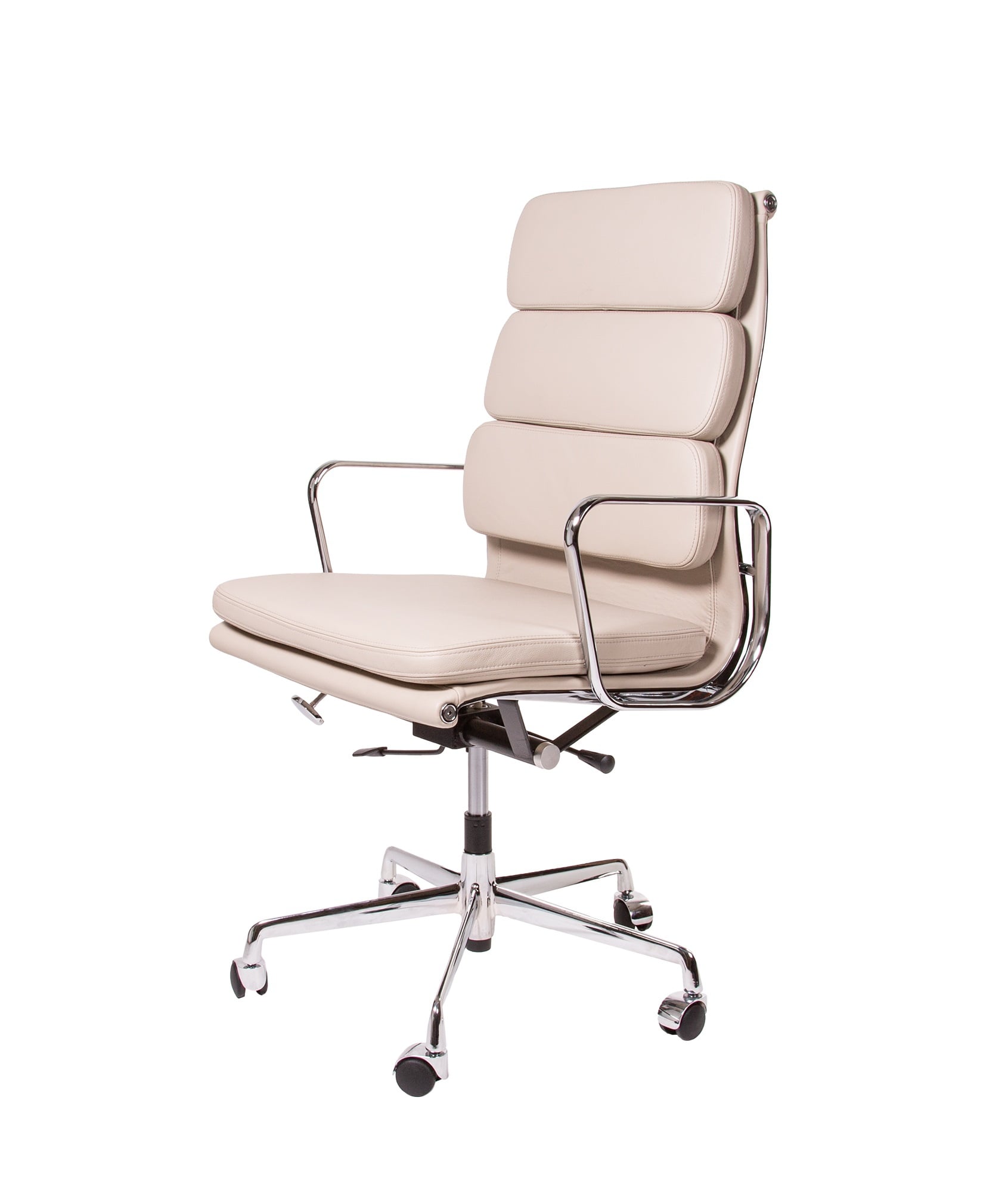 Charles Eames style, Kontor EA219 læder grå