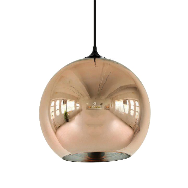 Roberto Menghi style, Vedhæng Kobber lampe 40cm kobber 40cm