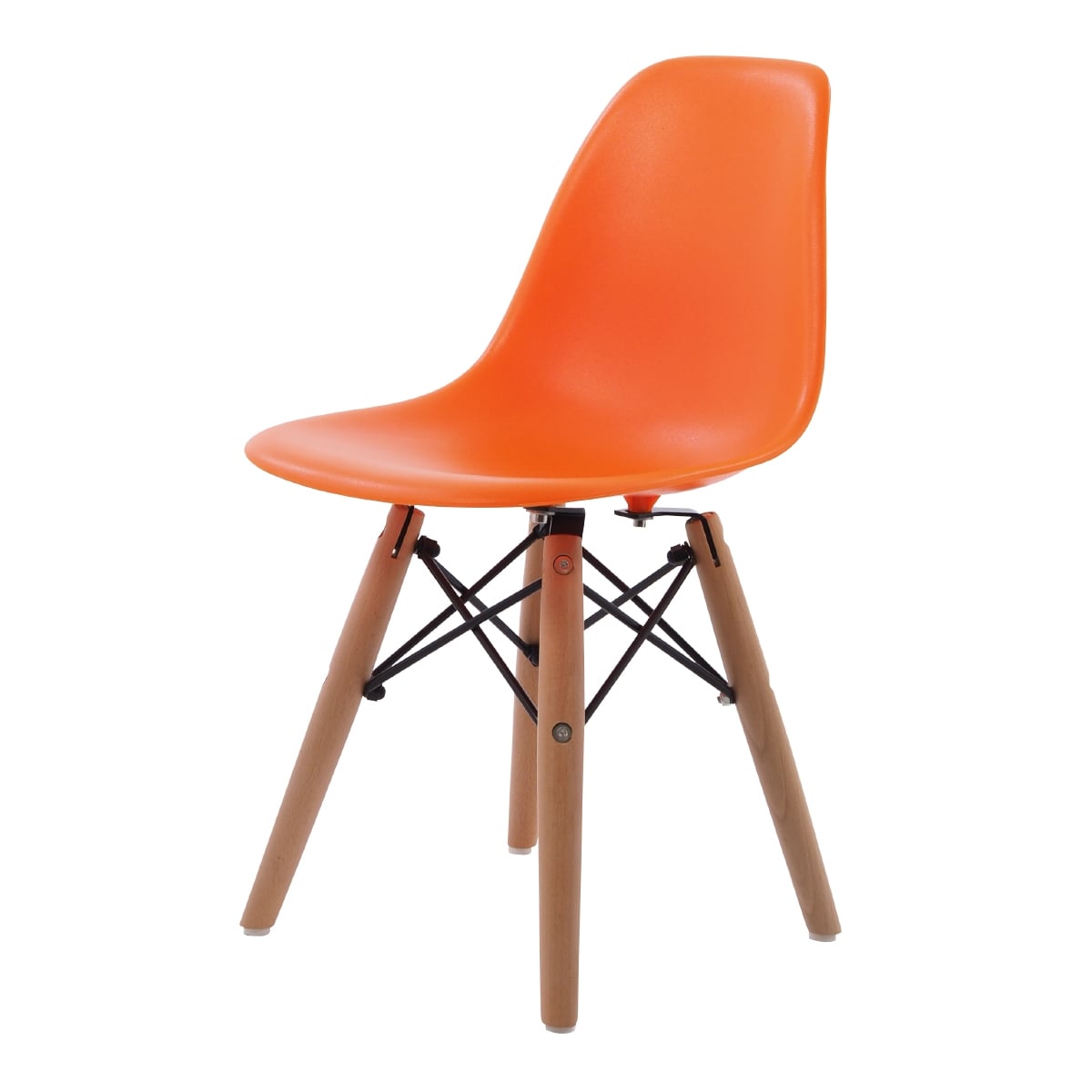 Charles Eames style, Højstol DSW Junior orange