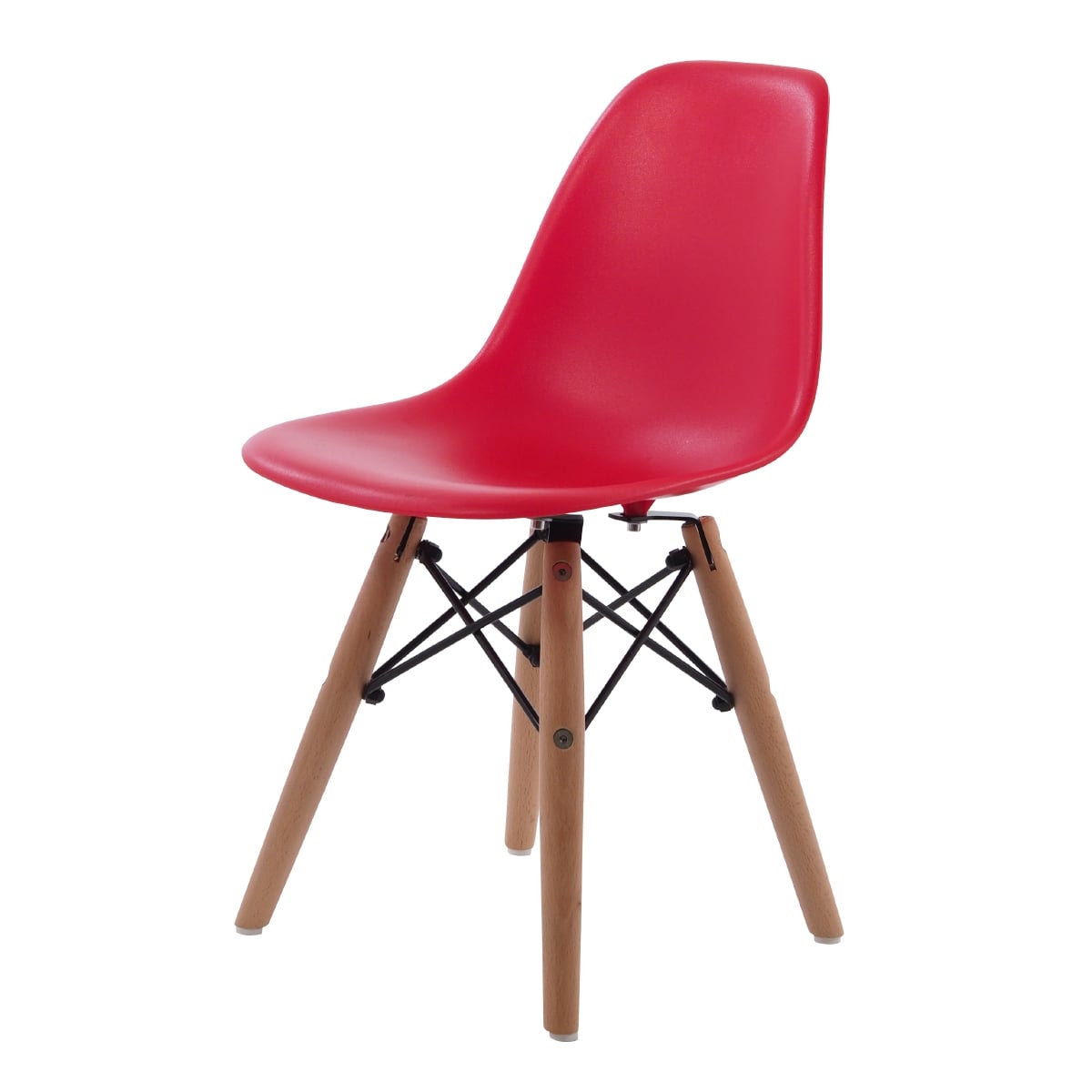 Charles Eames style, Højstol DSW Junior rød