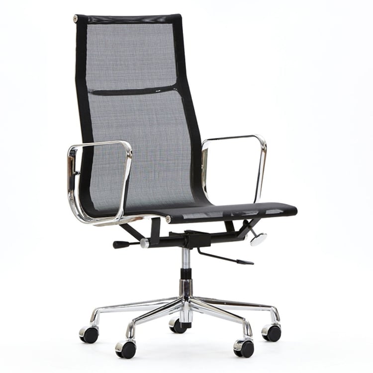 Charles Eames style, Kontorstol EA119 mesh netweave sort