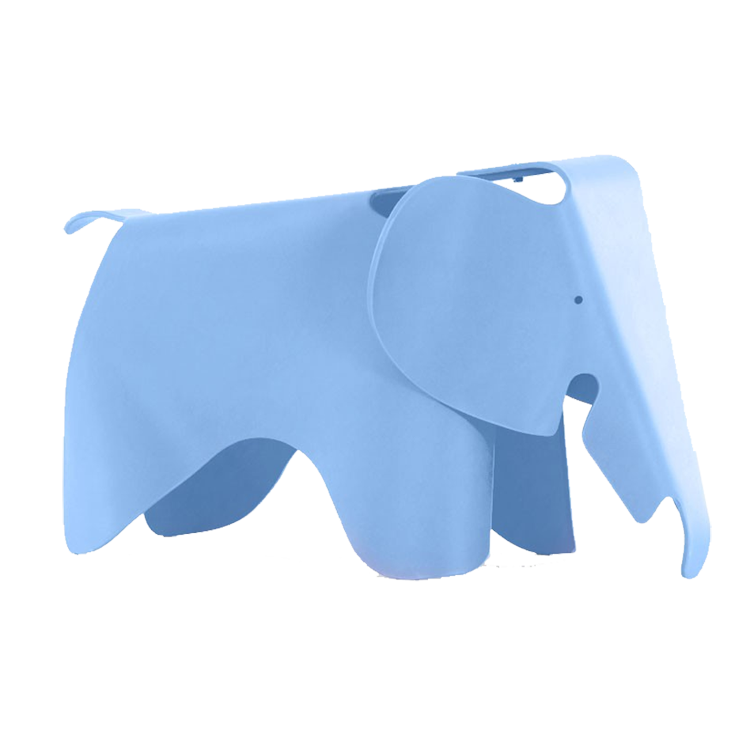 Charles Eames style, Elefant stol Elephant Junior lyseblå