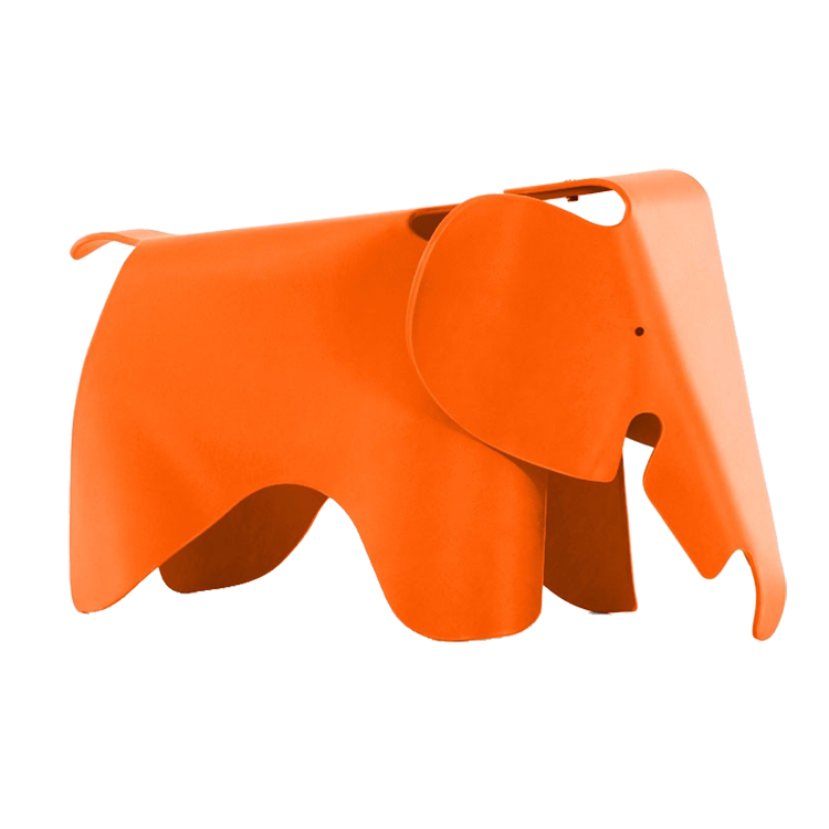 Charles Eames style, Elefant stol Elephant Junior orange