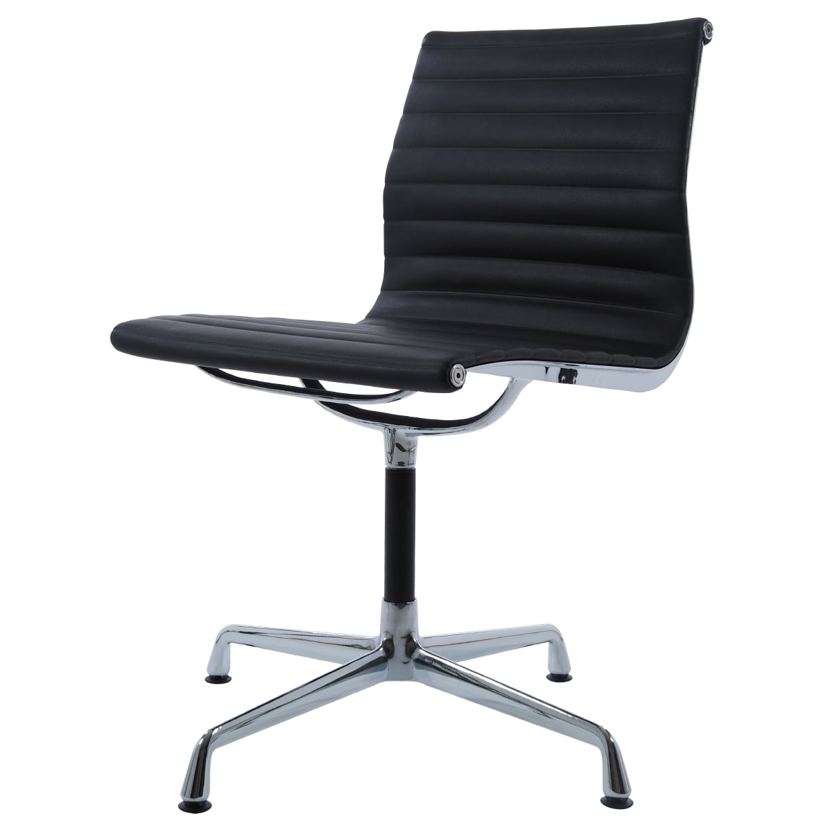 Charles Eames style, Konferencestol EA105 læder sort