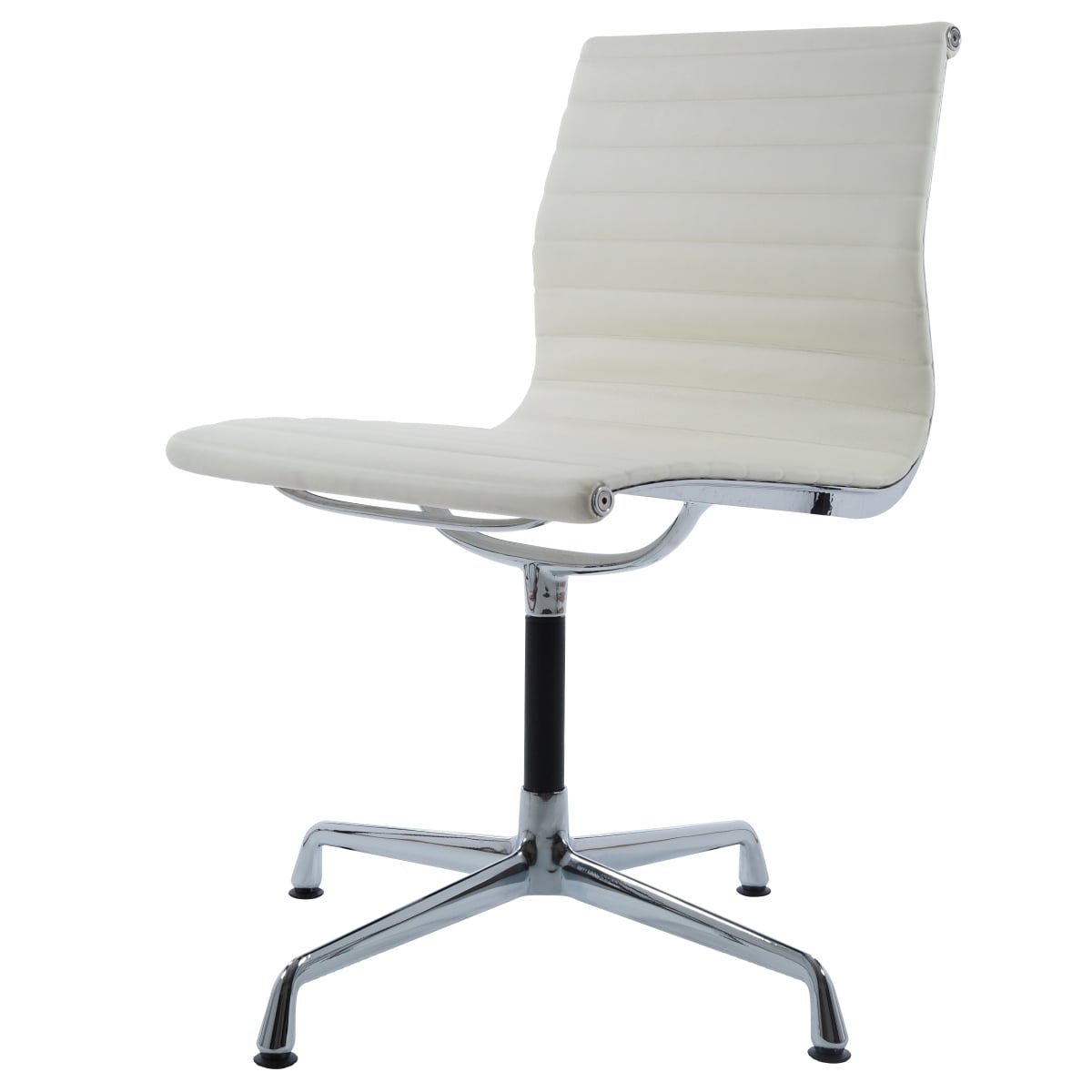 Charles Eames style, Konferencestol EA105 læder creme