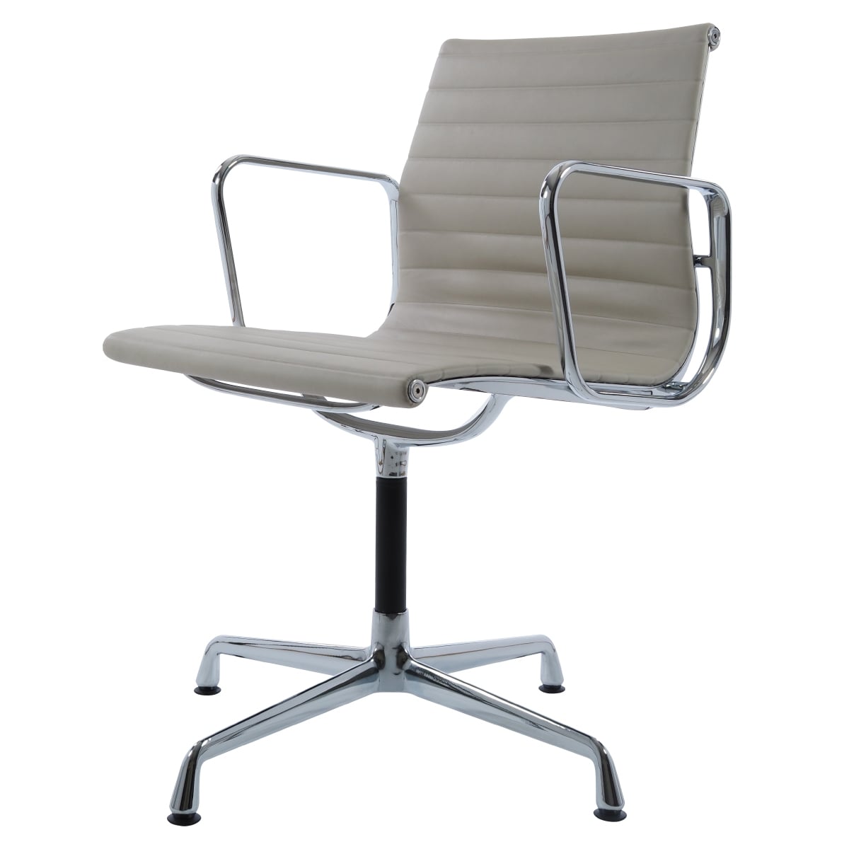 Charles Eames style, Konferencestol EA108 læder grå
