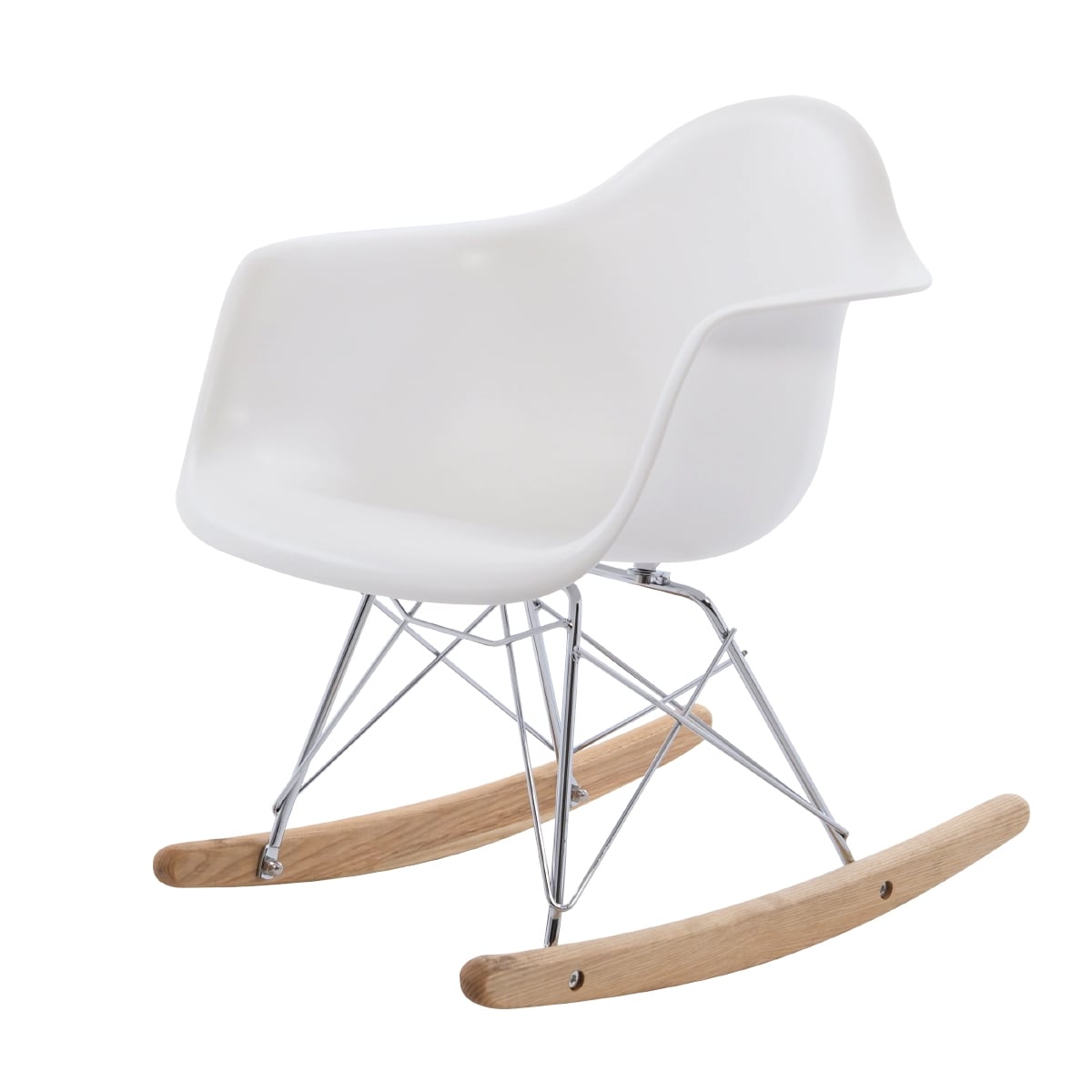 Charles Eames style, Gyngestol RAR Junior hvid