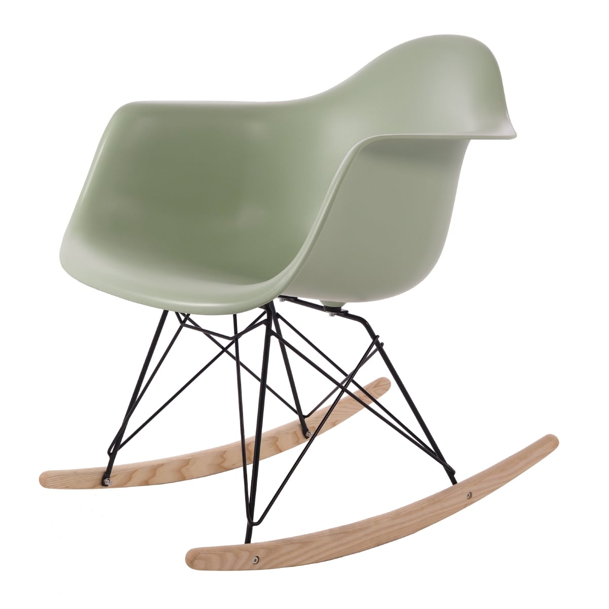 Charles Eames style, Gyngestol RAR sort stel PP mint