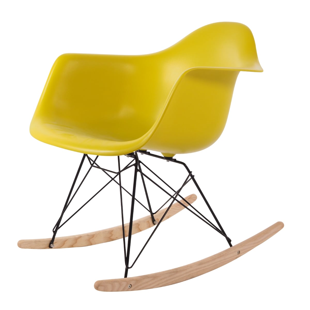 Charles Eames style, Gyngestol RAR sort stel PP sennep