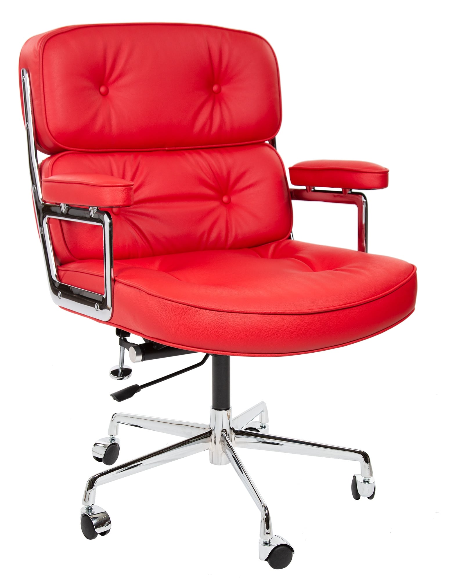 Charles Eames style, Kontorstol ES104 rød