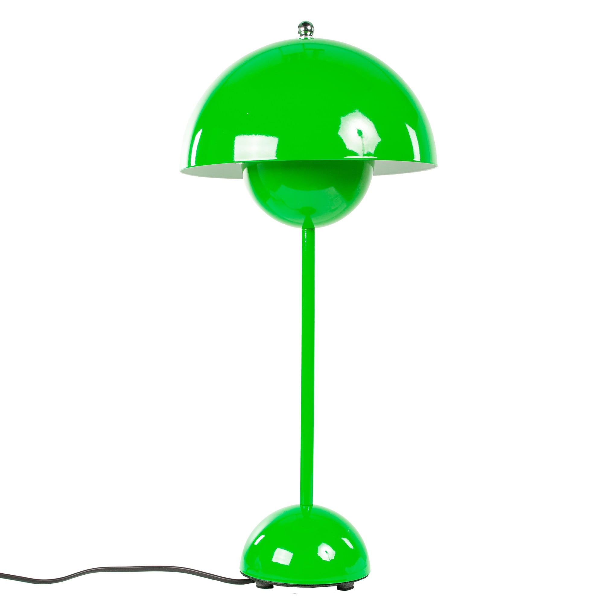 Verner Panton style, Bordlampe Flower pot VP3 grøn