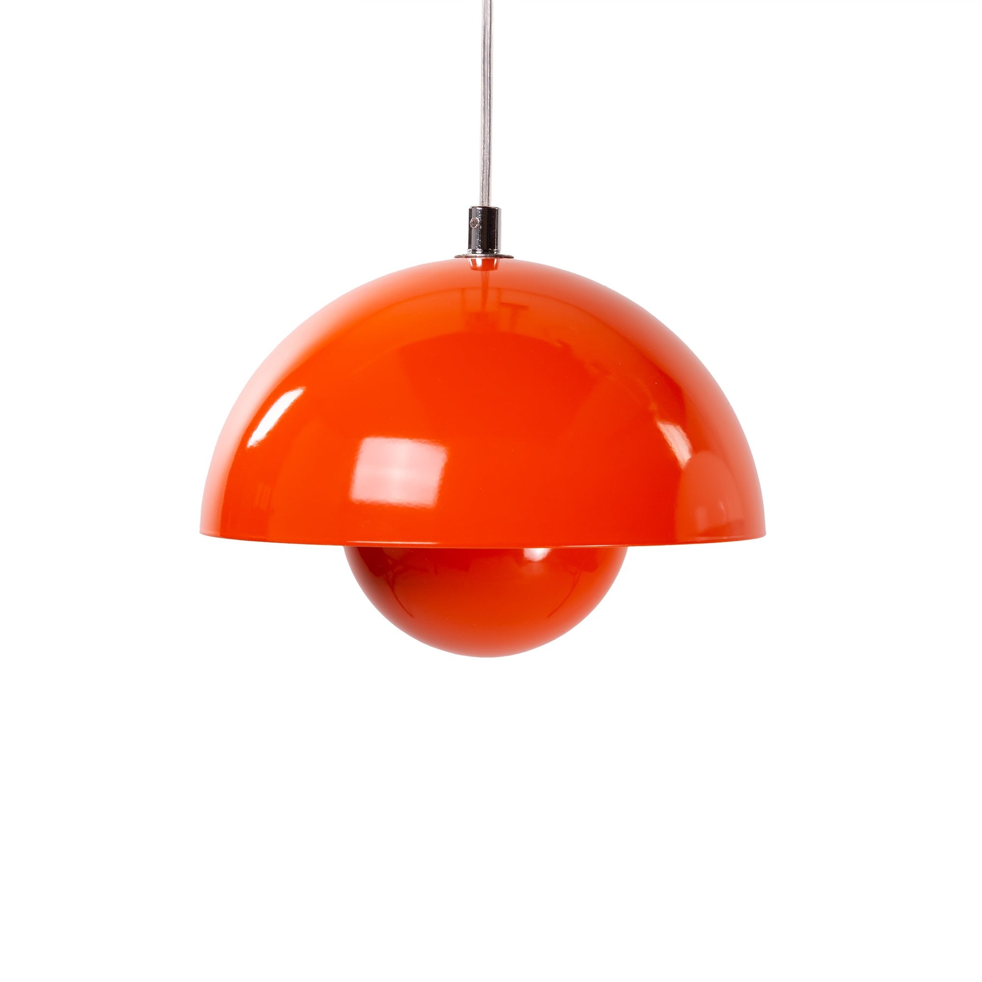Verner Panton style, Vedhæng Flower pot VP1 orange