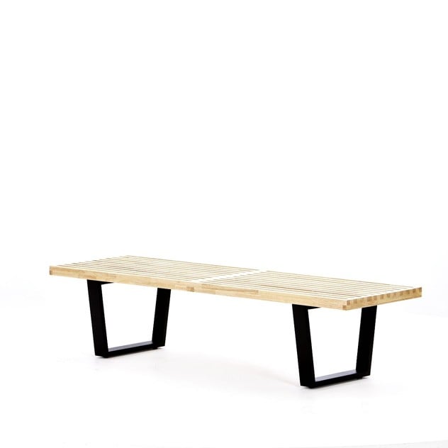 George Nelson style, Bank Nelson Bench Eg 152cm