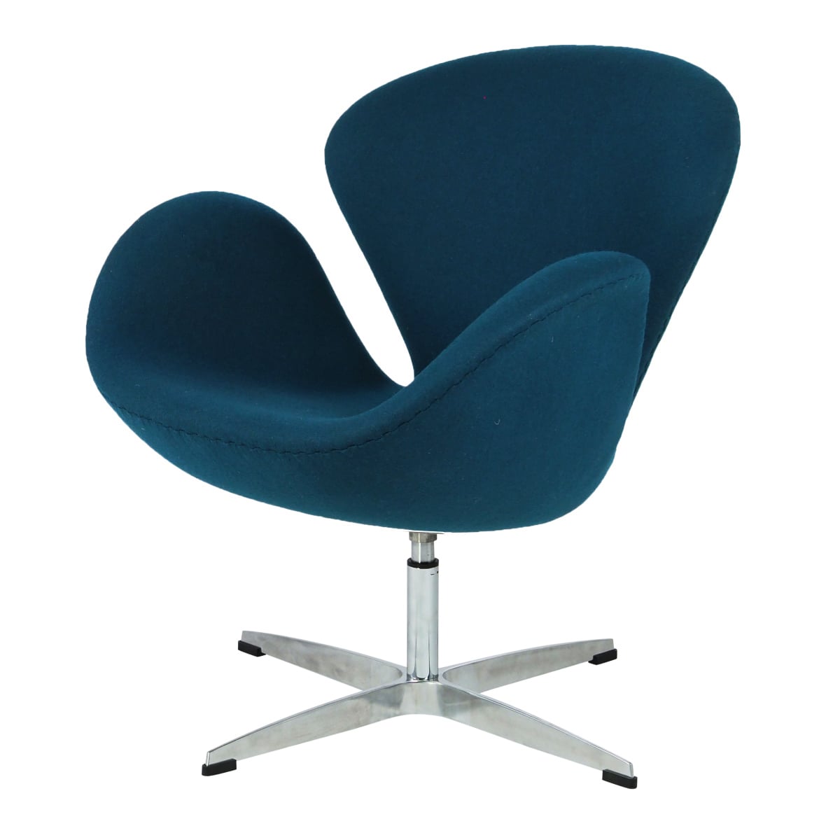 Arne Jacobsen style, Lænestol Swan Cashmere mørkeblå