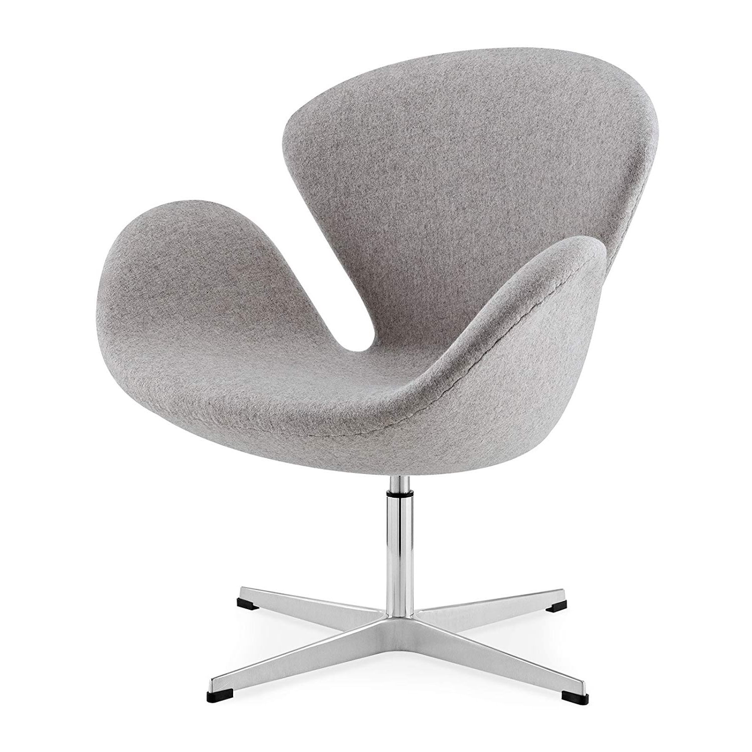 Arne Jacobsen style, Lænestol Swan Kashmir lysegrå