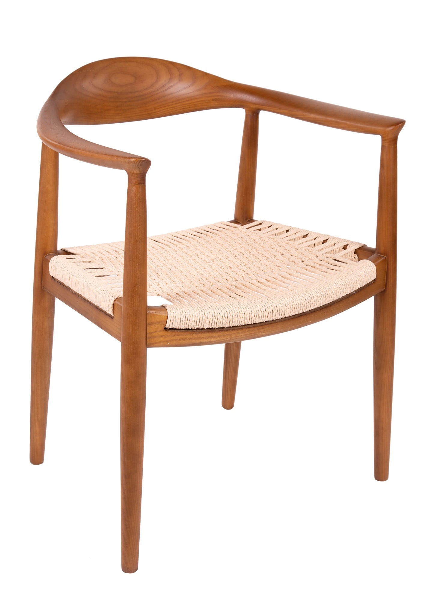 Wegner style, Spisebordsstol kennedy chair Valnød natural