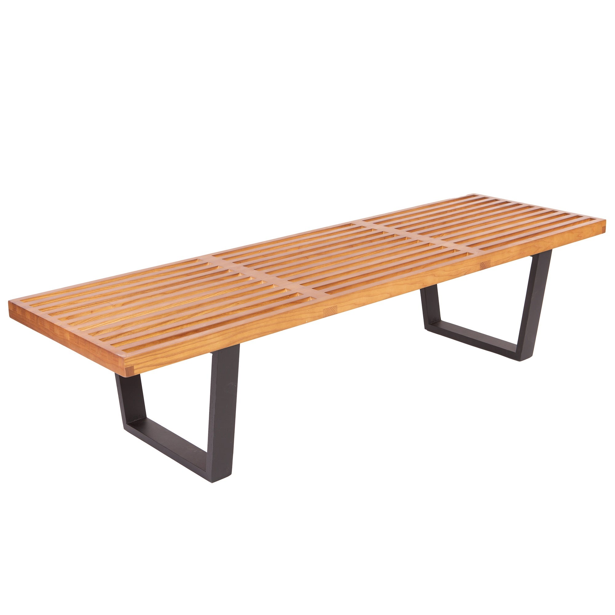George Nelson style, Bank Nelson Bench valnød 152cm