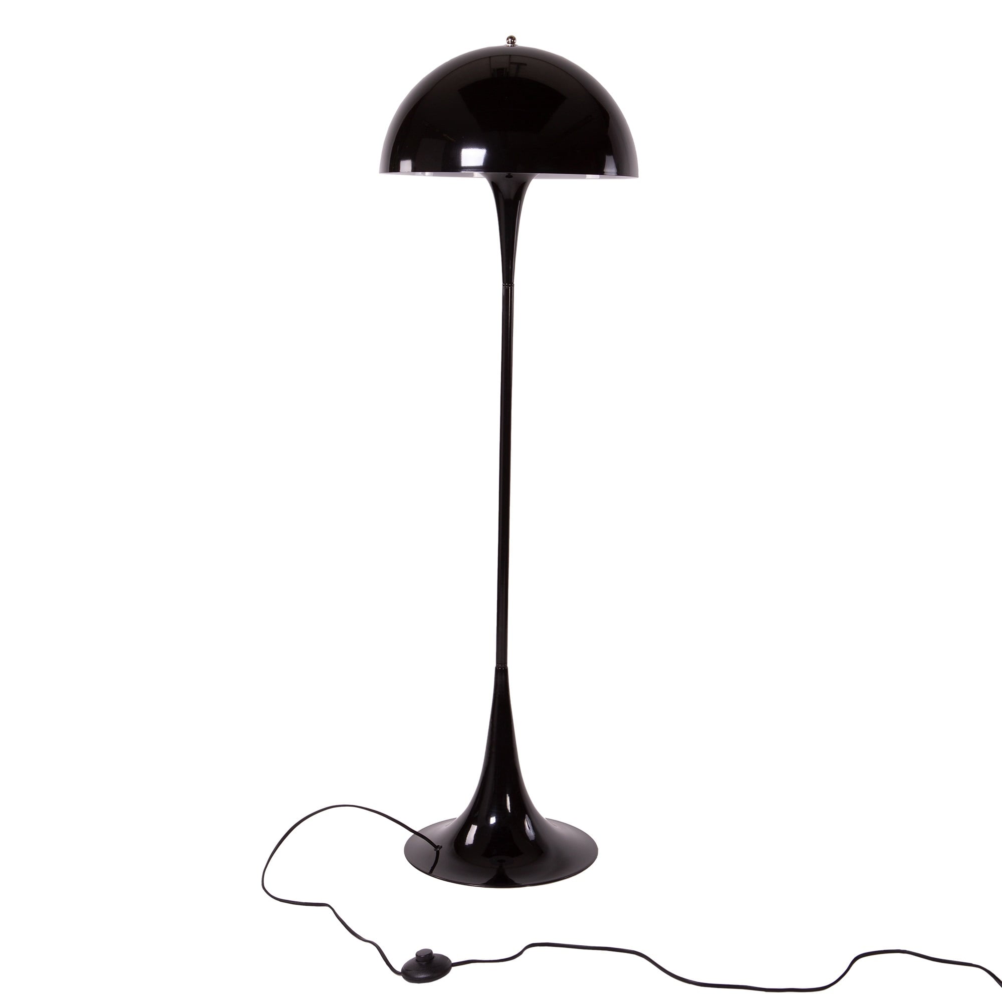 Verner Panton style, Gulvlampe Panton Hella sort