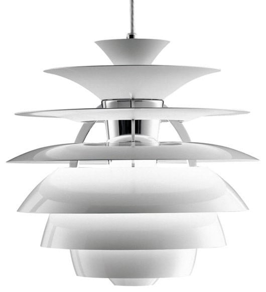 Poul Henningsen style, Vedhæng Snowball hvid