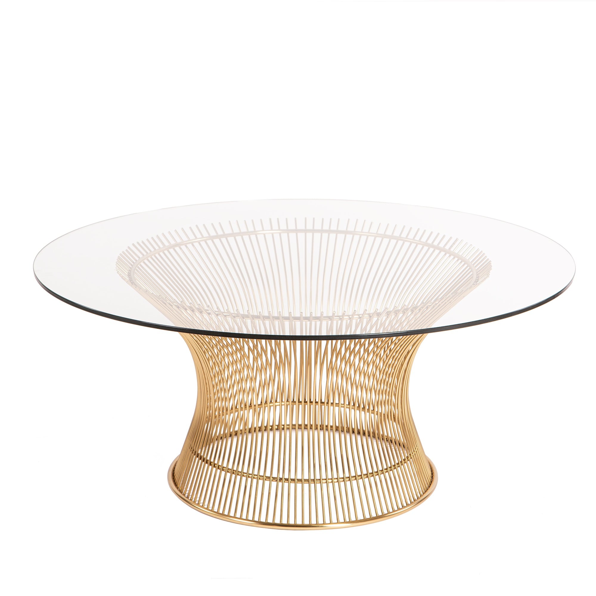 Warren Platner style, Sofabord Wire Bord Guld
