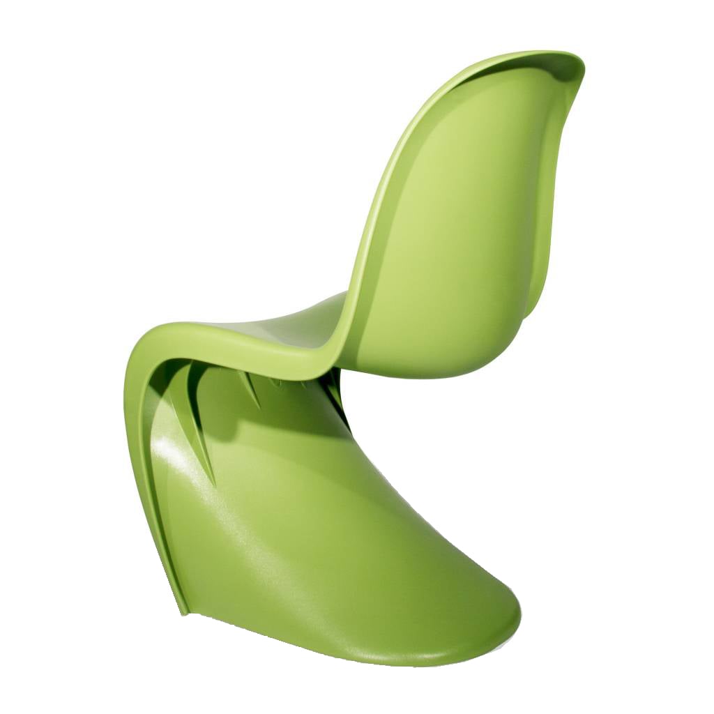 Verner Panton style, Spisebordsstol Panton stol blank hvid (blank)